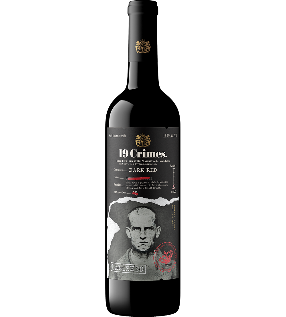 19 Crimes The Banished Dark Red