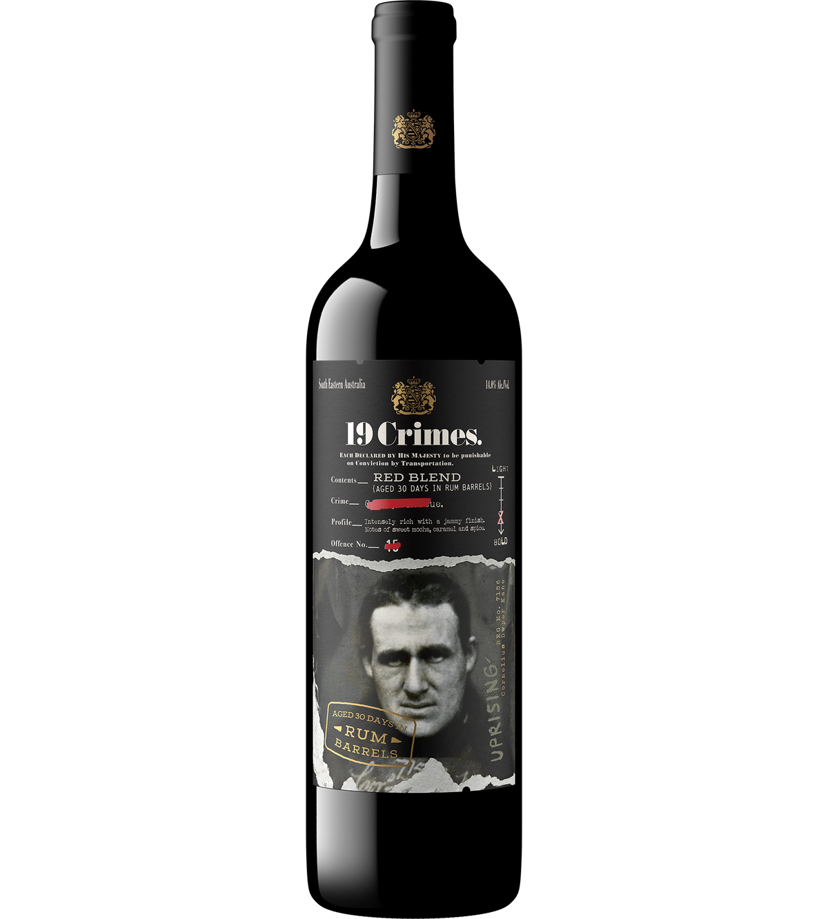 19 Crimes Uprising Red Blend