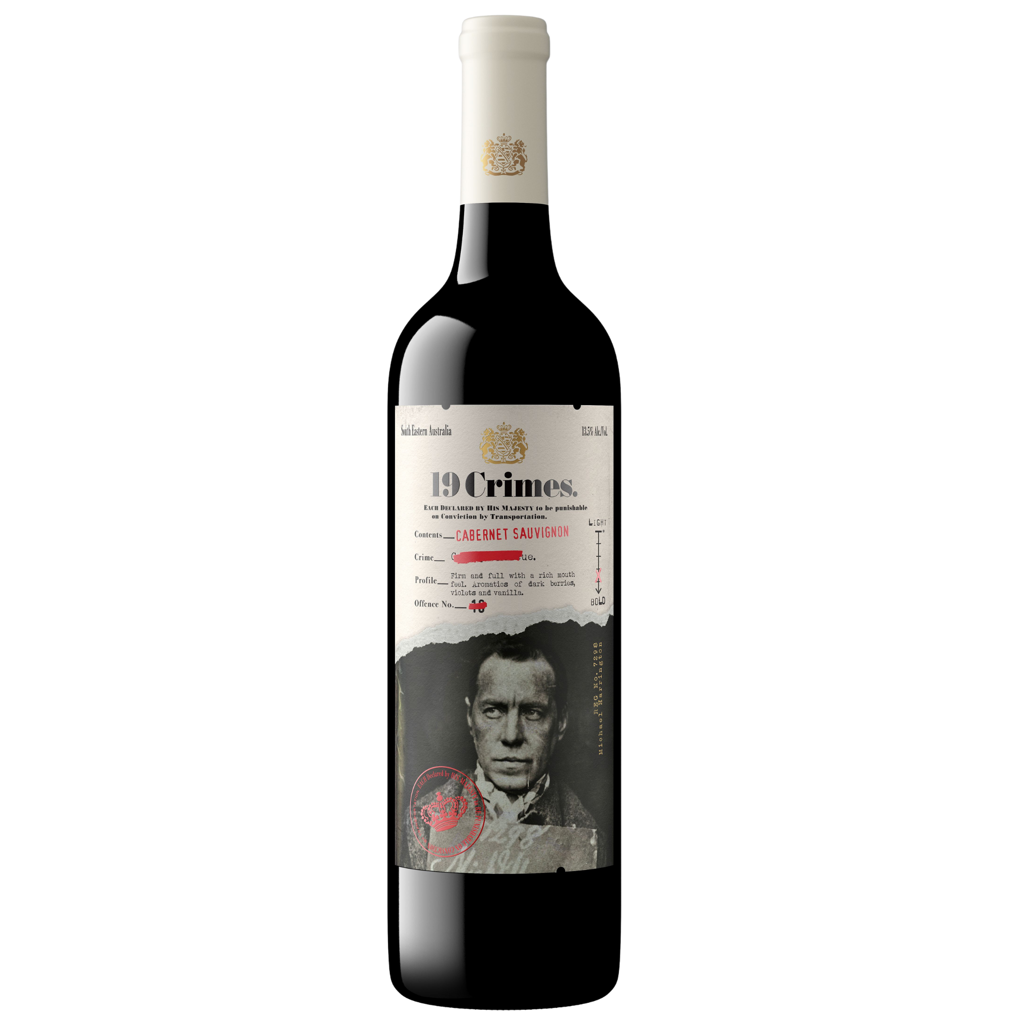 19crimes sauvignon block&chardonay2本セット Classics - 19 Crimes