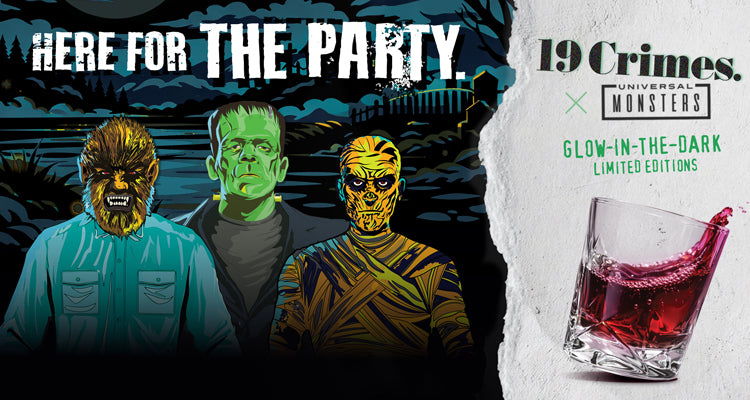 19 Crimes x Universal Monsters